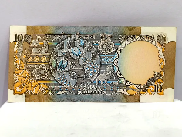 786786_Fancy_Series_10_Rupees_(Random_Sign)_2_Peacock_-_India_old_Note