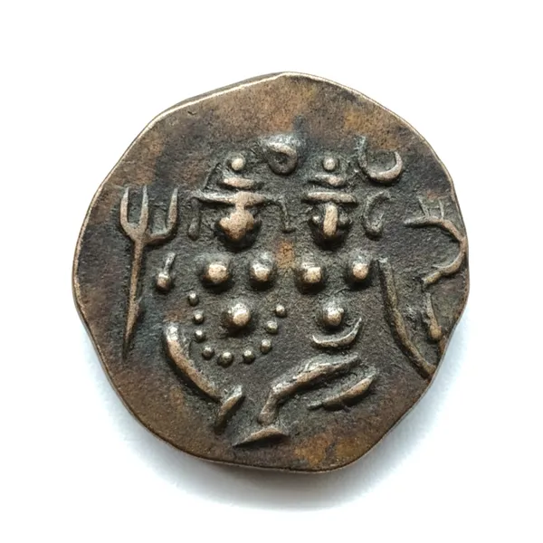 Radha_Krishna_Ancient_India_Old_Copper_Rare_Small_Coin