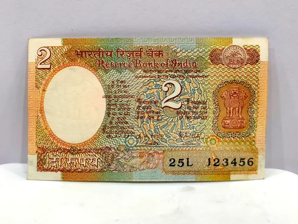 123456_Fancy_Series_2_Rupees_(Random_Sign)_Satellite_-_India_old_Note