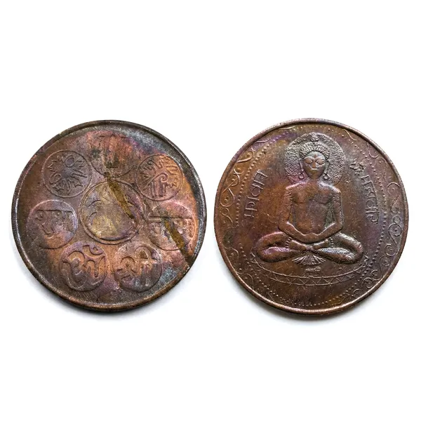 Shubh_Labh_Mahaveer_India_Copper_Old_Coin