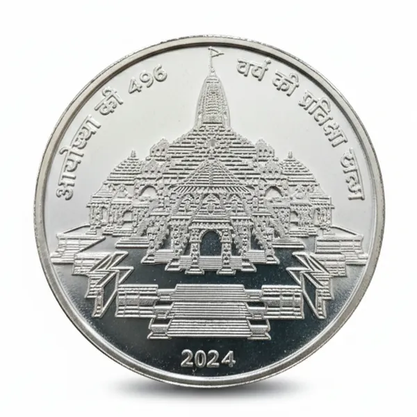 Silver-Plated_1000_Rupees_2024_Ram_Mandir_Ayodhya_Fantasy_Coin