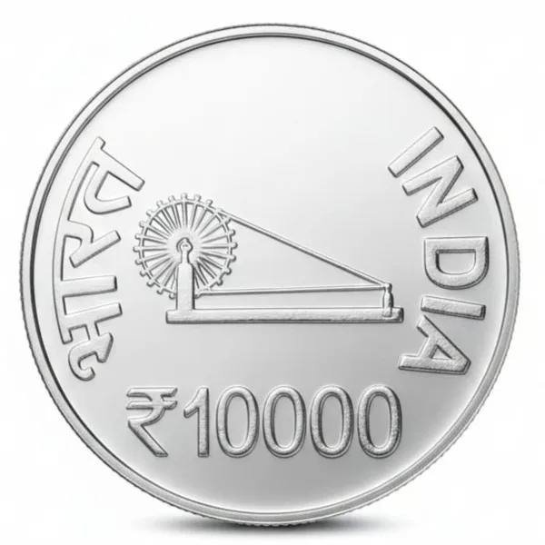 Silver-_Plated_10000_Rupees_1931-2015_Dr_A_P_J_Abdul_Kalam_Fantasy_Coin