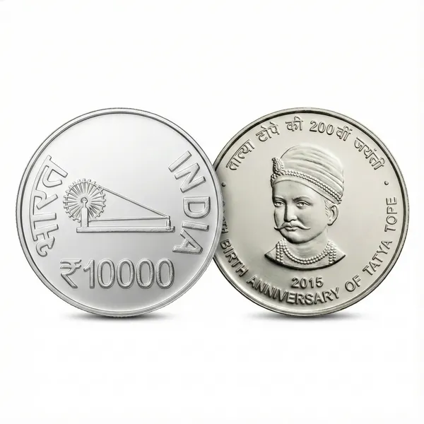 Silver-Plated_10000_Rupees_2015_Tatya_Tope_Fantasy_Coin