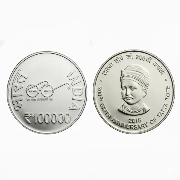 Silver-Plated_1_Lakh_Rupees_2015_Tatya_Tope_Fantasy_Coin