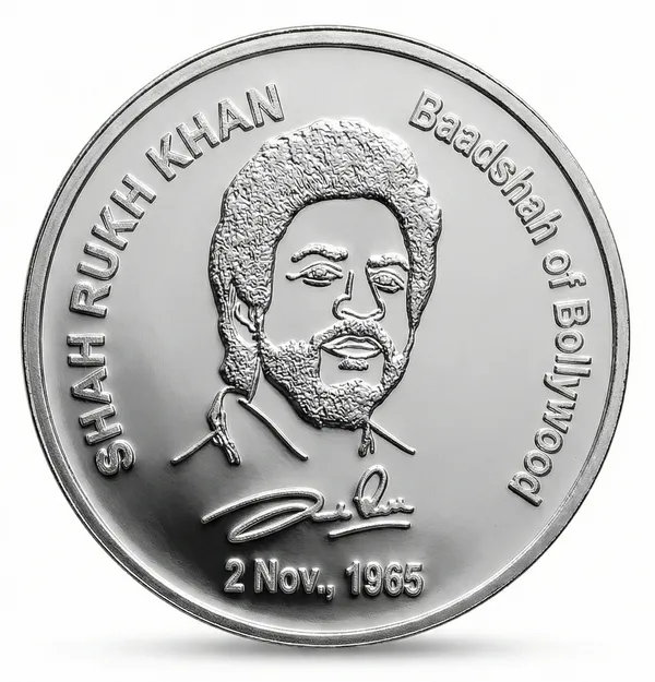 50_Rupees_1965_Baadshah_Of_Bollywood_Shahrukh_Khan_Usa_Fantasy_Coin