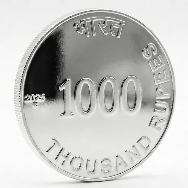 Silver-Plated_1000_Rupees_2025_Twin_Elephant_India_Old_Coin