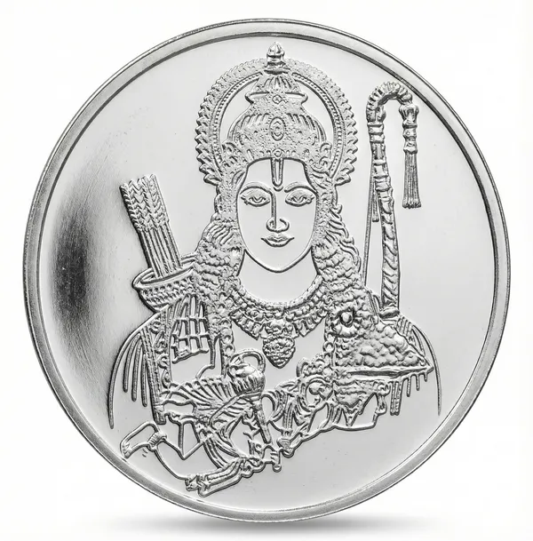 Plated_108_Rupees_Shri_Ram_Ji_India_Fantasy_Coin