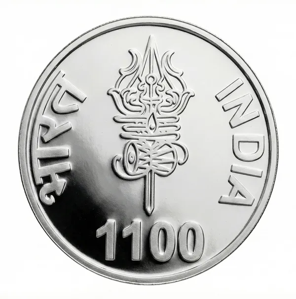 Silver-Plated_1100_Rupees_Kashi_Vishwanath_Temple_Varanasi_Fantasy_Coin
