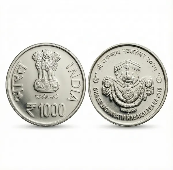 Silver-Plated_1000_Rupees_1917-1984_Indira_Gandhi_India_Fantasy_Coin