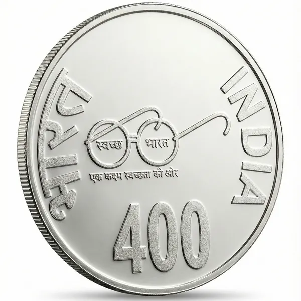 Plated_400_Rupees_1621-2021_Sri_Guru_Tegh_Bahadur_Ji_India_Fantasy_Coin