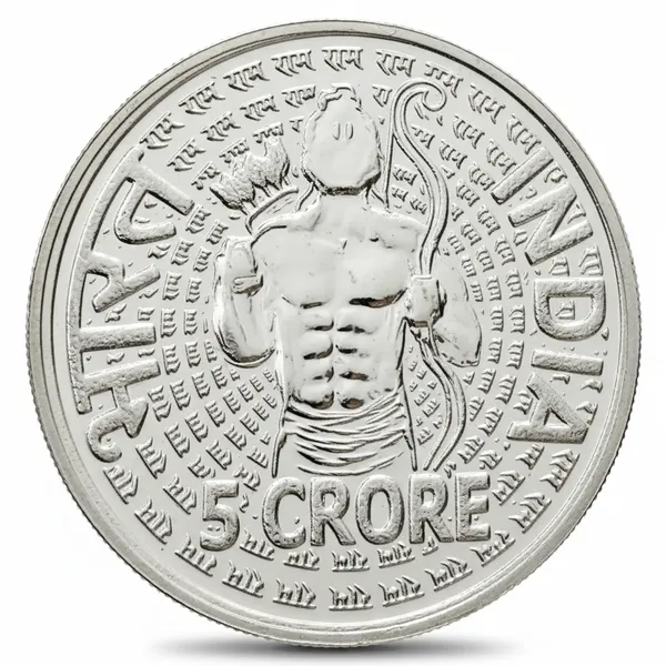 Silver-Plated_5_Crore_Rupees_Mahatma_Gandhi_India_Fantasy_Coin