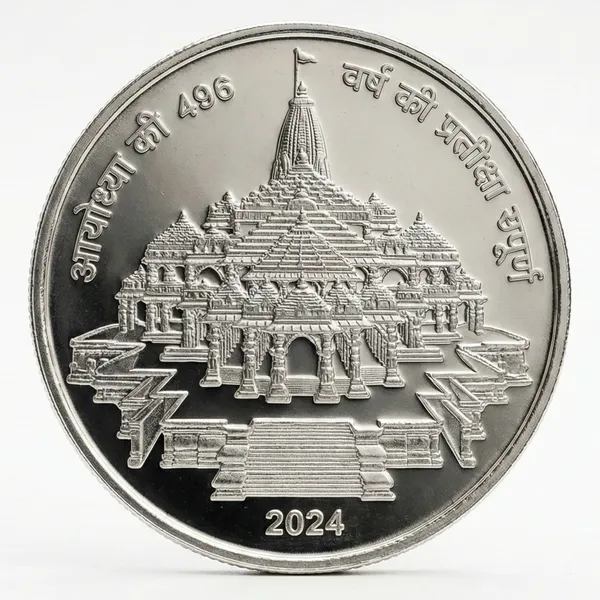 Silver-Plated_5_Crore_Rupees_2024_Ram_Mandir_Ayodhya_Fantasy_Coin