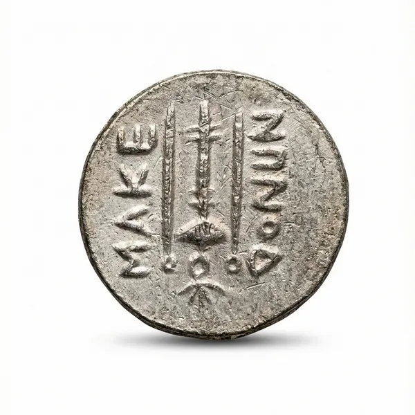 Silver-Plated_Tetra_Drachma_Ancient_India_Old_And_Rare_Coin
