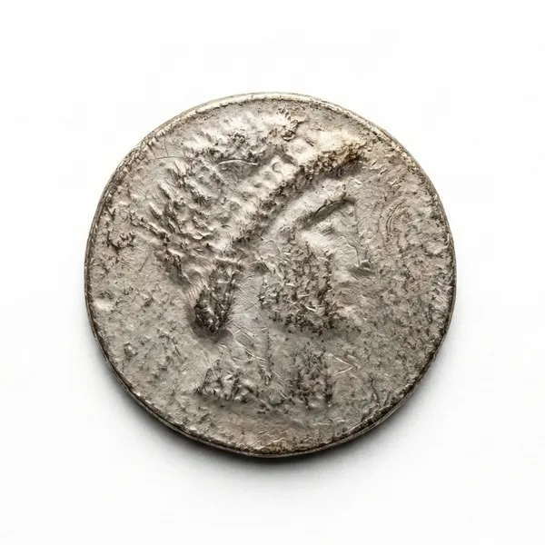 Silver-Plated_Tetra_Drachma_Ancient_India_Old_And_Rare_Coin