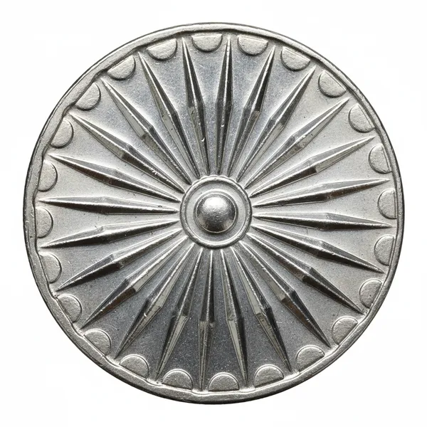 Silver-Plated_Chakra_And_Mahatma_Gandhi_India_Old_Collecting_Coin