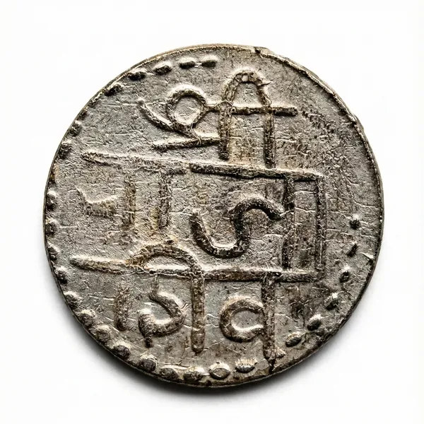 Silver-Plated_Chhatrapati_Lettering_Depiction_Ancient_India_Old_Rare_Coin