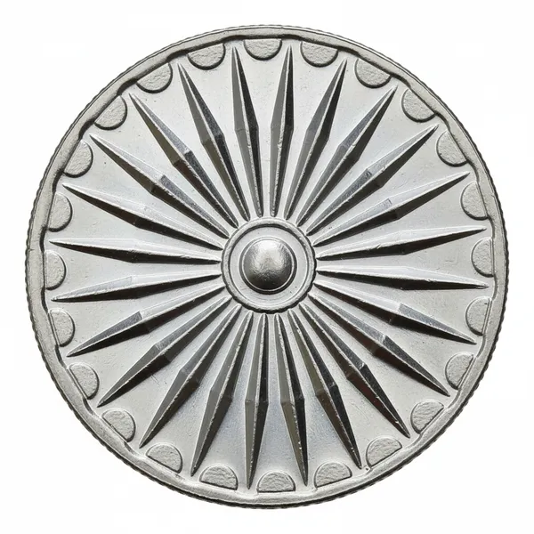 Silver-Plated_Chakra_And_Mahatma_Gandhi_India_Old_Collecting_Coin