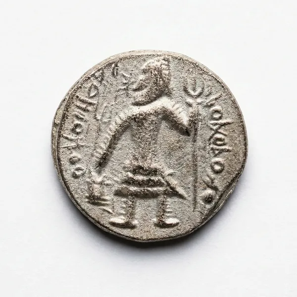 Silver-Plated_Kanishka_Legend_Ancient_India_Old_Rare_Coin