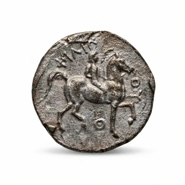 Roman_Legend_Ancient_India_Old_Rare_Coin