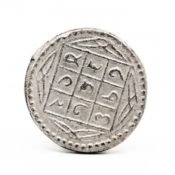 Silver-Plated_Aquarius_Zodiac/Kumbh_Rashi_Ancient_India_Old_Coin