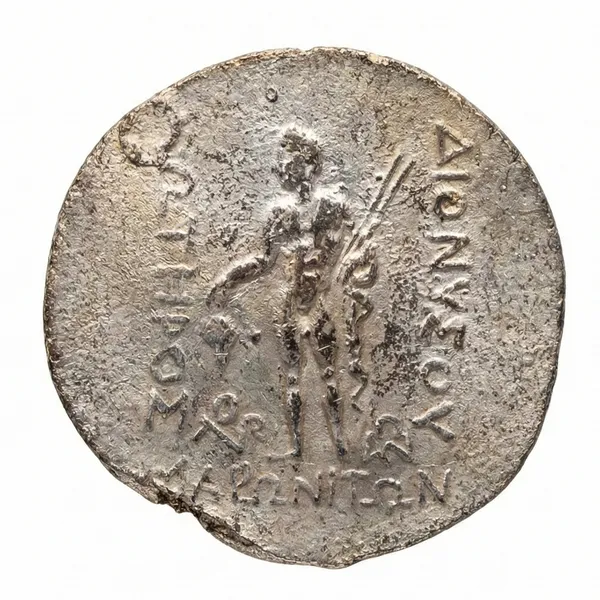 Plated_Roman_Left_Facing_Man_Ancient_India_Old_Rare_Coin