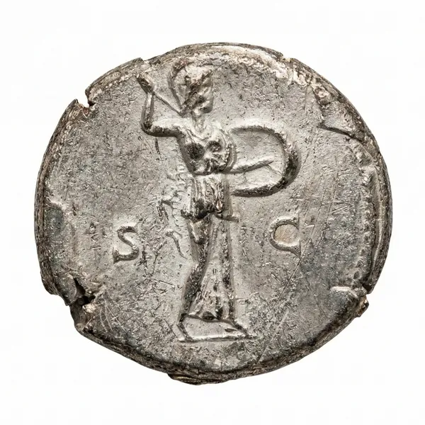 Silver-Plated_Roman_Type_1_Ancient_India_Old_Rare_Coin
