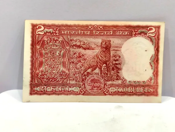 222222_Fancy_Series_2_Rupees_Tiger_-_India_old_Note