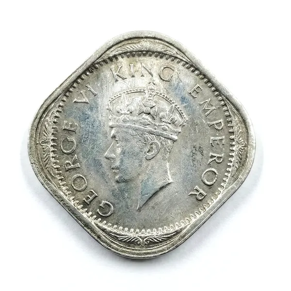 Two_Anna_1940_King_George_Vi_British_India_Old_Coin