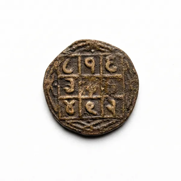 Taurus/Ox_Rashi_Zodiac_Ancient_India_Old_Collet_Rare_Coin