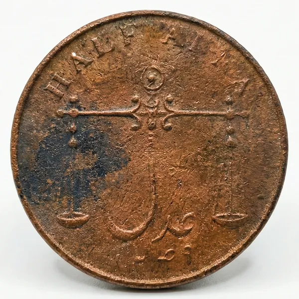 Half_Anna_1834_East_India_Company_Bombay_Presidency_Copper_Coin