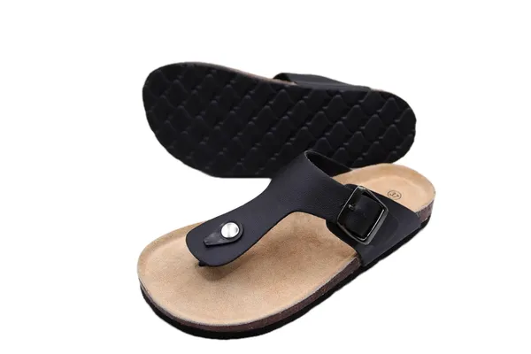 Black_Cork_Sandals_For_Women