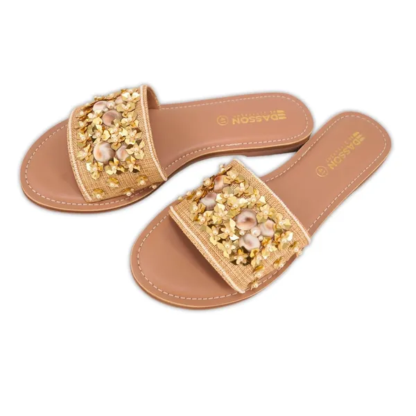 Gold_Pu_Sandals_For_Women