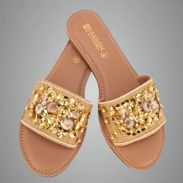 Gold_Pu_Sandals_For_Women