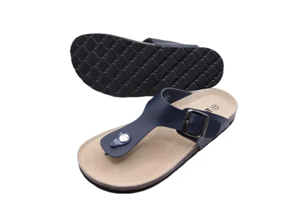 Navy_Blue_Cork_Sandals_For_Women