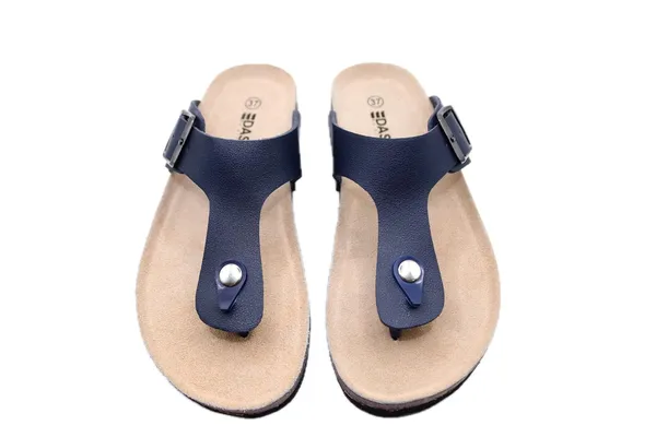 Navy_Blue_Cork_Sandals_For_Women