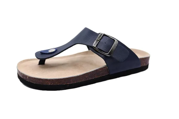 Navy_Blue_Cork_Sandals_For_Women