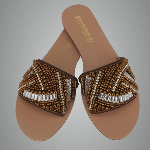 Bronze_Pu_Sandals_For_Women