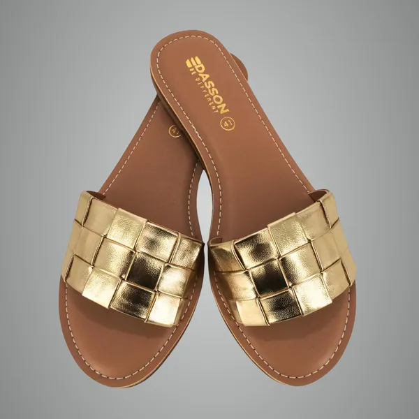 Gold_Pu_Sandals_For_Women