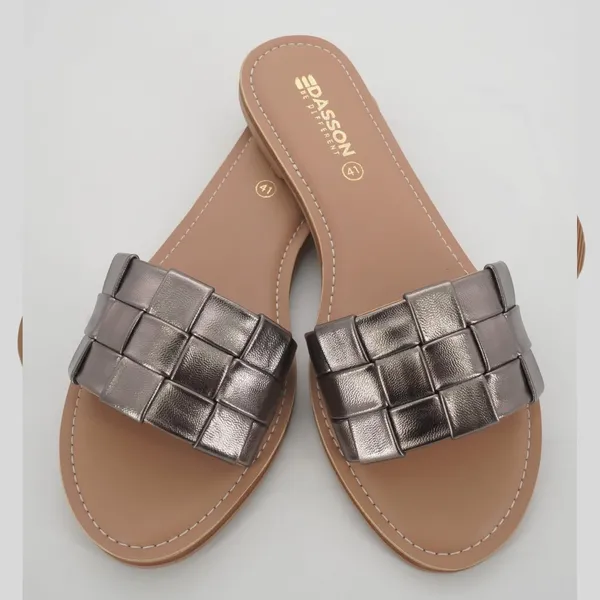 Reddish_Brown_Pu_Sandals_For_Women