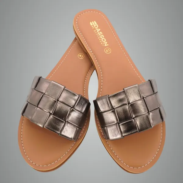 Reddish_Brown_Pu_Sandals_For_Women