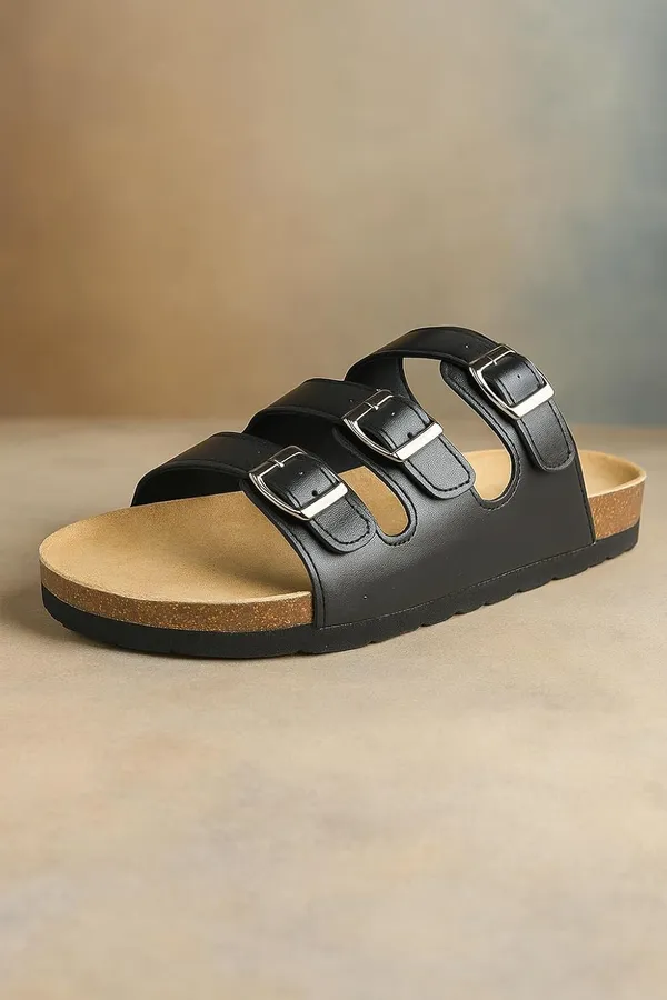 Black_Cork_Sandals_For_Women