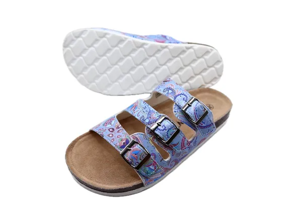 Light_Blue_Cork_Sandals_For_Women
