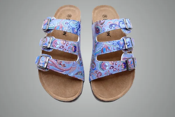 Light_Blue_Cork_Sandals_For_Women