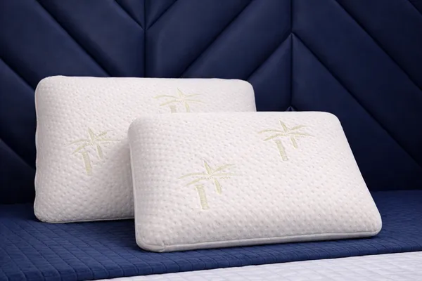 White_Premium_Softsleep_Memory_Foam_Pillow_With_Bamboo_Cover