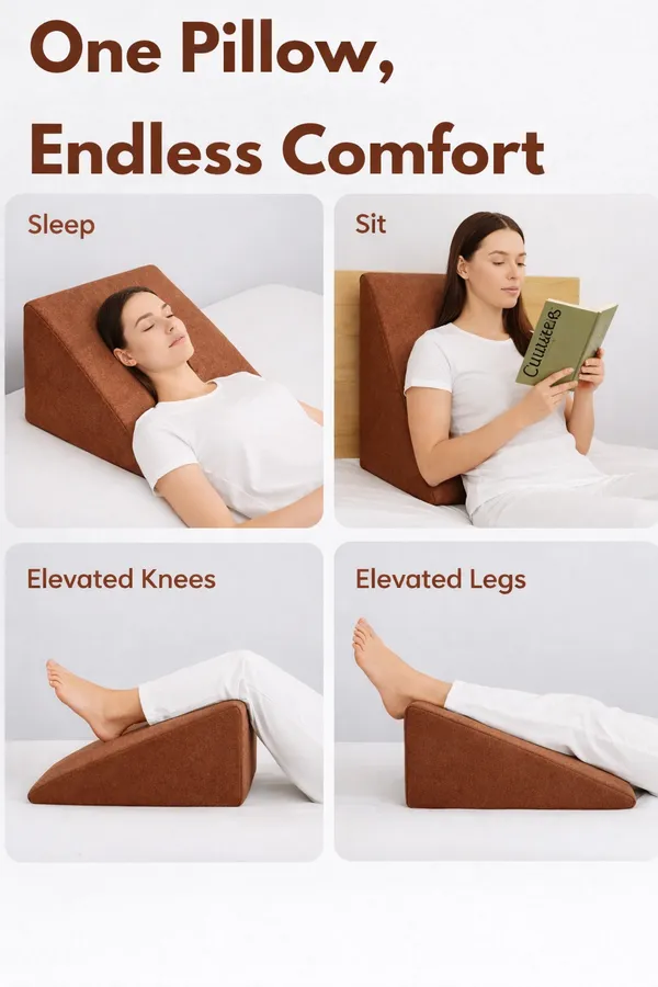 Wedge_Pillow_for_Bed_–_Plus_Size_Memory_Foam_Back_Rest_Pillow_|_Elevated_Pillow_&_Wedge_Plus_Cushion_for_Sleeping,_Reading_|_Comfortable_Back_Rest_for_Bed_|_Coffee_Brown