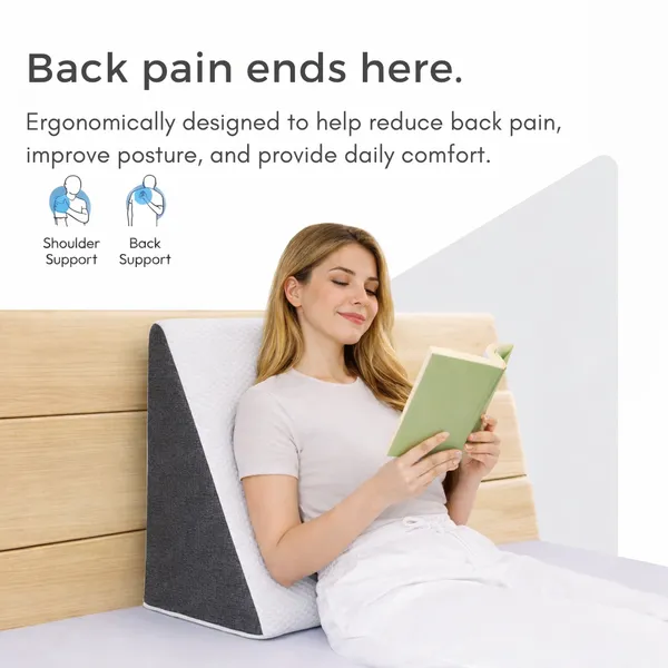 Wedge_Pillow_for_Bed_–_Plus_Size_Memory_Foam_Back_Rest_Pillow_|_Elevated_Pillow_&_Wedge_Plus_Cushion_for_Sleeping,_Reading_|_Comfortable_Back_Rest_for_Bed_|_White_&_Grey