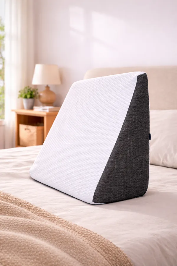 Wedge_Pillow_for_Bed_–_Plus_Size_Memory_Foam_Back_Rest_Pillow_|_Elevated_Pillow_&_Wedge_Plus_Cushion_for_Sleeping,_Reading_|_Comfortable_Back_Rest_for_Bed_|_White_&_Grey