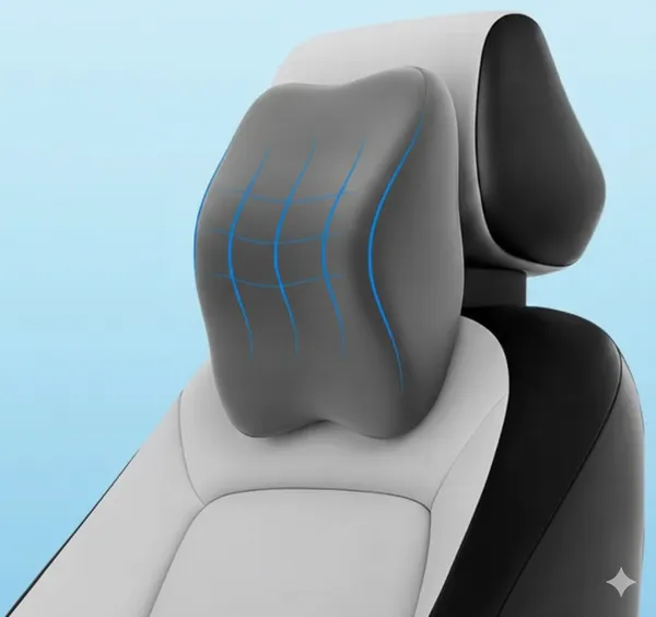 Grey_Premium_Posturemax_Car_Neck_Rest_Pillow