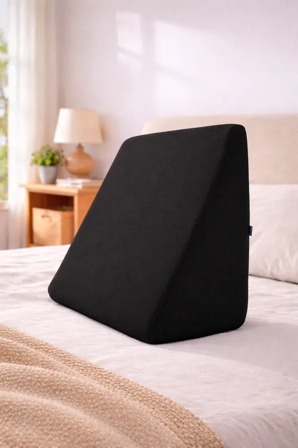 Wedge_Pillow_for_Bed_–_Plus_Size_Memory_Foam_Back_Rest_Pillow_|_Elevated_Pillow_&_Wedge_Plus_Cushion_for_Sleeping,_Reading_|_Comfortable_Back_Rest_for_Bed_|_Black