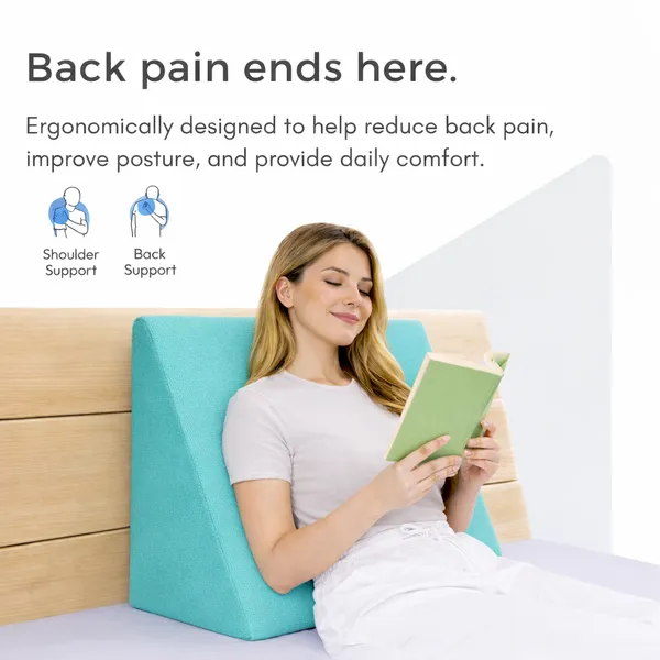 Wedge_Pillow_for_Bed_–_Plus_Size_Memory_Foam_Back_Rest_Pillow_|_Elevated_Pillow_&_Wedge_Plus_Cushion_for_Sleeping,_Reading_|_Comfortable_Back_Rest_for_Bed_|_Aqua_green